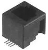 Socket, RJ11/RJ14, 4 pole, 6P4C, Cat 3, solder connection, SMD, 1-338086-7