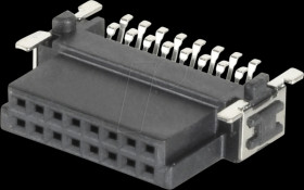 715-4-016-1-NSX-YT0 SMD female multipoint connector, 16-pin, 500 V/1.6 A