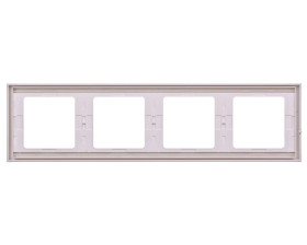 Berker K.1 Ramka poczwórna pozioma śnieżnobiała 13837009