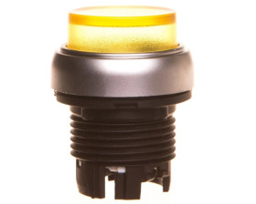 Napęd przycisku żółty z podświetleniem bez samopowrotu LPCQL205