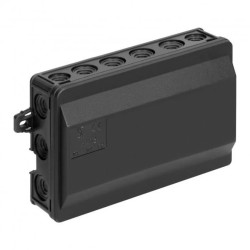 Puszka natynkowa 90x90 Klik, IP54,6410-30 BLACK