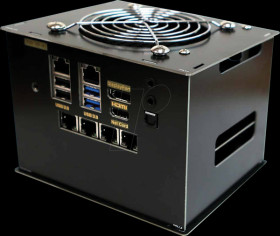 G220915132774 Odroid H3 enclosure 7, for 2x 2.5" SATA, 1x network interface ca