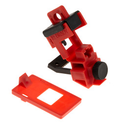 Blokada Blokada wyłącznika Brady Czerwony zamki: 1