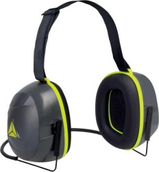 Nauszniki przeciwhałasowe, SNR 27dB, kolor Szary, rozmiar: Regulowany, INTERNB2