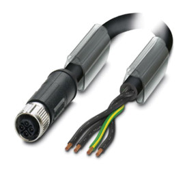 Przewód czujnik-siłownik ze złączem Złącze M12 długość 5m Rodzaj A Żeńskie