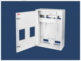 Szafka licznikowa natynkowa/podtynkowa (uniwersalna) 2-licznikowa 3-fazowe 18 modułów IP30 RU-2L-P
