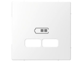 MERTEN D-LIFE Płytka czołowa gniazda ładowania USB biały lotos MTN4367-6035 SCHNEIDER ELECTRIC