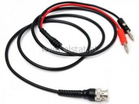 Przewód do oscyloskopu BNC -2 x banany; 100cm