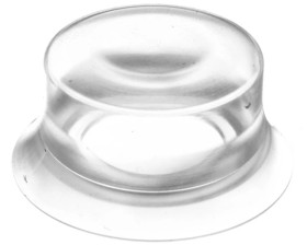 Okapturzenie przycisku krytego i wystającego fi22 przezroczyste ZBP0A