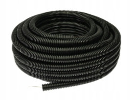 Rura karbowana PVC 750N z pilotem 20mm /25m/ 6161A