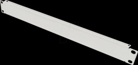 GC-N0158 19" blind panel, 1RU, white