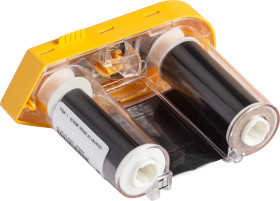 Taśma do drukarek etykiet, do użytku z: Brady, zgodne z: M610, BMP61, M611, Czarny, dł.: 22.86m, szer.: 50mm