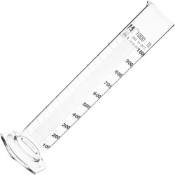 LabGlass Cylinder Hexagonal Base with Spout 1000ml Class &#x27;A&#x27; Pack of 2