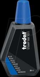 7011 BLAU Stamp ink, blue, 28.0 ml