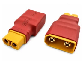 ADAPTER XT60 ŻEŃSKI - XT90 MĘSKI ZŁĄCZE REDUKCJA RC LiPo