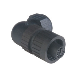 Hirschmann 934 131-100 CA 6 W LD CA Series Right Angle Cable Socket 6 &#x2B; PE