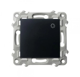 SZAFIR Łącznik zwierny światło czarny metalik ŁP-5Z/m/33