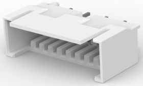 Pin header, 9 pole, pitch 2.5 mm, straight, natural, 1-1971817-9