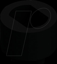 MAH 41 LED spacer für 3+5 mm LEDs, Ø 5,1 x 4,1 mm, MPPS, black