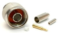 WN-RG174 Wtyk "N" zaciskany na kabel RG-174