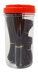 Opaska kablowa długość 100, 150, 203mm szerokość 2,5, 3,6, 4,6 mm RS PRO Nylon 66 -40 °C → +85 °C.