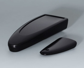 PMMA enclosure, (L x W x H) 147 x 56 x 27 mm, black (RAL 9005), IP40, B2803016