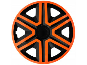 Kołpak 14" ACTION Doublecolor orange/black 4szt