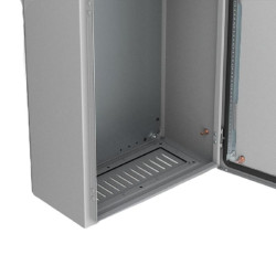 Płytka wentylowanej dławnicy x 542mm, materiał: Mild Steel, nVent HOFFMAN