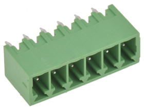 Wtyk PCB 6-pinowe raster: 3.5mm -rzędowe Wurth Elektronik Przepust Męski 10.5A 300.0 V.