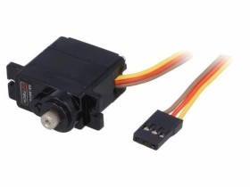 Silnik: serwomechanizm 4,8÷6VDC micro analogowe metal 60 JR SER0011