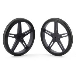 Pololu Wheel 70x8mm Pair - Black