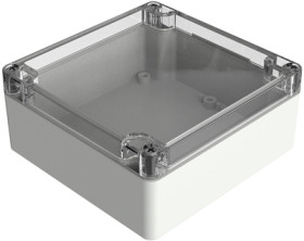 PC enclosure, (L x W x H) 122 x 120 x 55 mm, gray (RAL 7035), IP66, 331212060