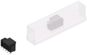 Socket header, 10 pole, pitch 2.54 mm, angled, 10133694