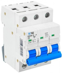 Wyłącznik nadprądowy 3P C 50A 6kA AC LC-Tec EBS9B-3C/50 LCTEC-EBS9B-3C/50