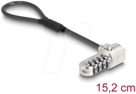 20942 Laptop Security Cable with Digit Combination Lock 15.2 cm for Ke