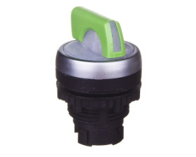 Główka obrotowa (manetka) podświetlana zielona 2 pozycje stabilne Osmoz 024032