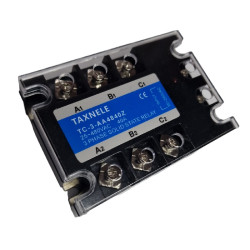 Przekaźnik AC-AC SSR (3 x 40A) 3 Fazowy