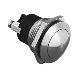 Bulgin MP0037/3 Vandal Switch 21.5mm Domed IP68