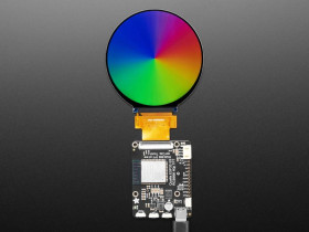 Adafruit Round RGB 666 TTL TFT Display - 2.8" 480x480 - No Touch