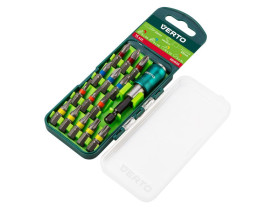 Zestaw bitów 15 szt. 25 mm - 3 x PH 3 x PZ 3 x SL 5 x TX + uchwyt magnetyczny 66H606 TOPEX