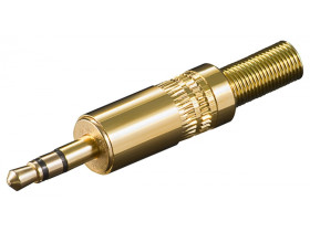 Wtyk jack - 3,5 mm - stereo wtyczka jack 3,5 mm (3-pinowa, stereo)