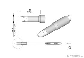 Grot C245261 do rączki JBC T245