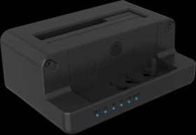 IB-2914MSCL-C31 Dual docking and cloning station M.2 NVMe and 2.5/3.5-inch SATA