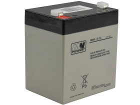 Akumulator VRLA AGM 12V 5Ah (żywotność 3-5lat) MWS 5-12