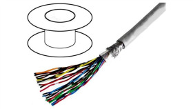 3600B/36 (100Ft) Przewód 18X2x28awg Pvc 50V 30,5M Żyła Ochronna: Brak