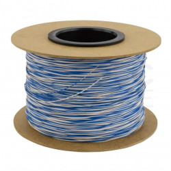 Kabel telekomunikacyjny krosówka TDY 2x0,5mm biało-niebieski 150V montażowy drut Mercor