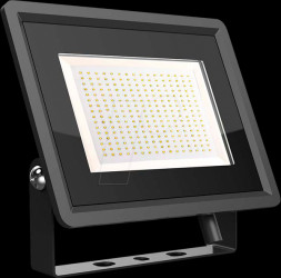 6734 LED floodlight, 200 W, 17,600 lm, 6500 K, black