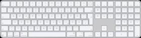 MXK73D/A Magic Keyboard, Touch ID, numeric keypad, white keys