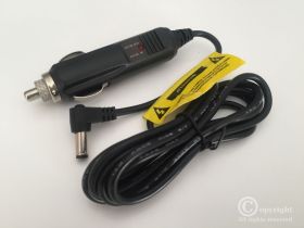 ŁADOWARKA SAMOCHODOWA WEJŚCIE: 12V WYJŚCIE: 12V WTYK: KĄTOWY 5,5/2,1 KABEL: 145CM (LAD-SAM-145)