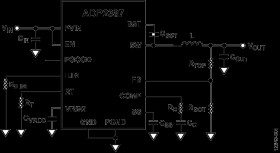 20 V, 6 A, Synchronous, Step-Down DC-to-DC Regulator